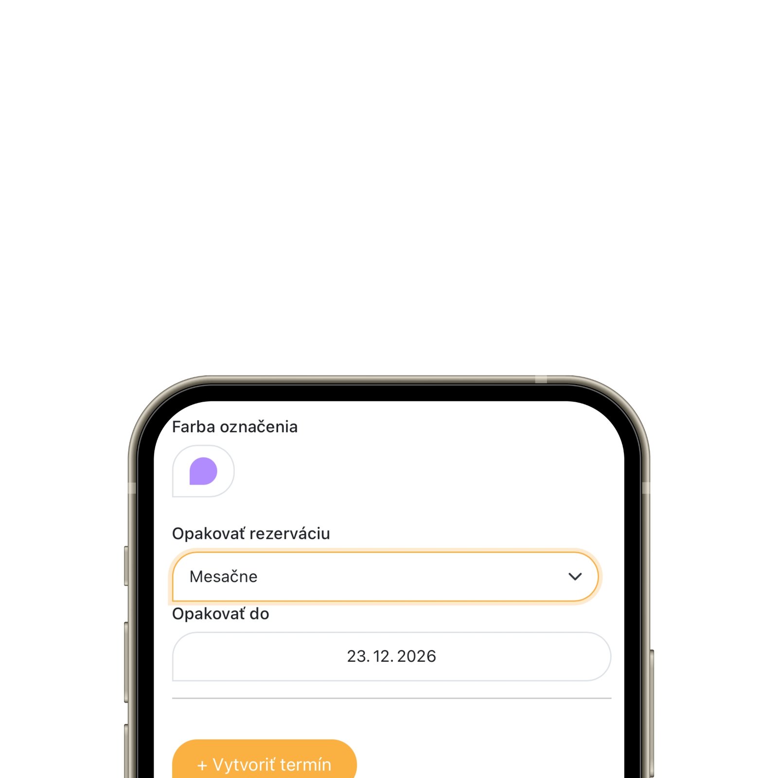 Recurring bookings | EASYBOOKING